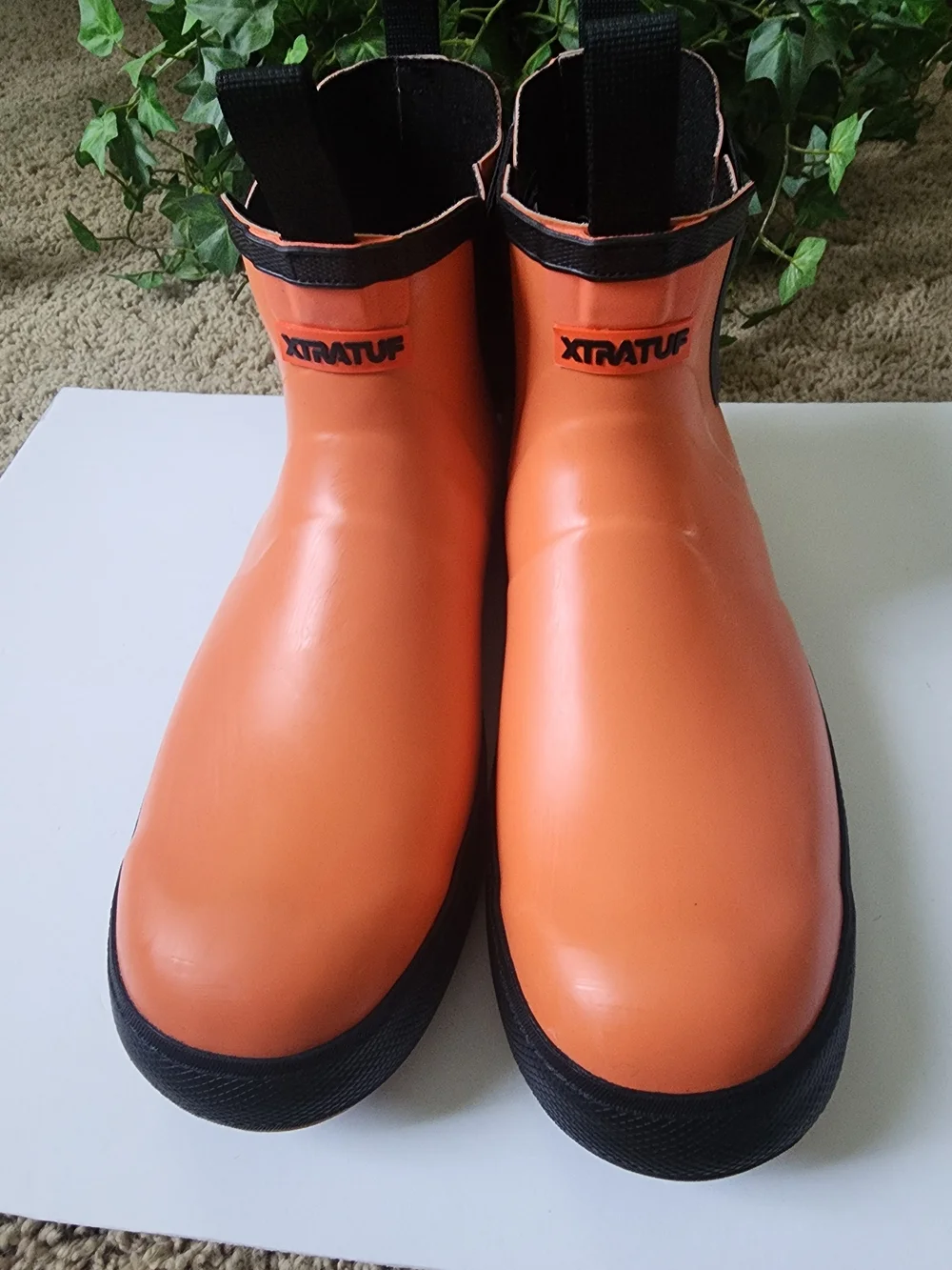 Xtratuf Short Chelsea Rain Boot - Orange - Picture 4 of 10